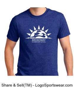 Adult shirt_Broadway Logo Design Zoom